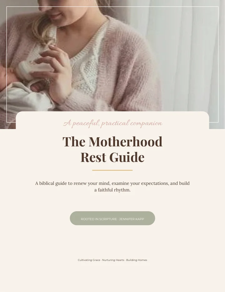The Motherhood Rest Guide cover