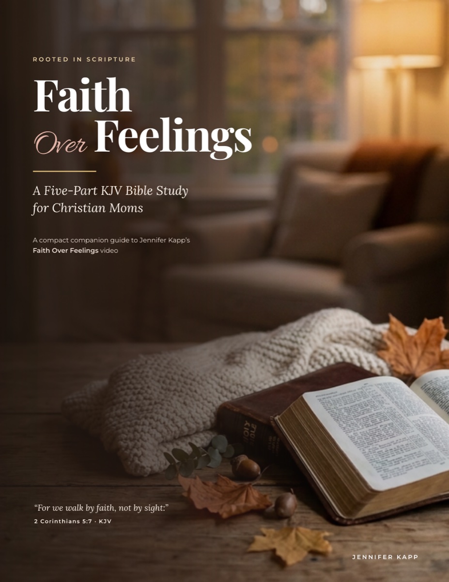 Faith Over Feelings Bible study cover